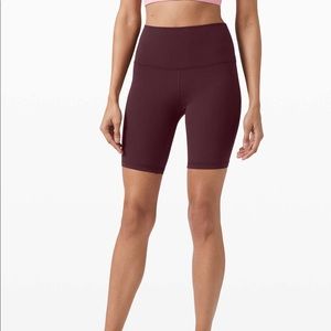 LULULEMON ALIGN SHORT 8" cassis